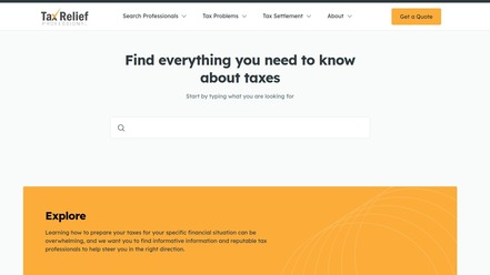 Tax Relief